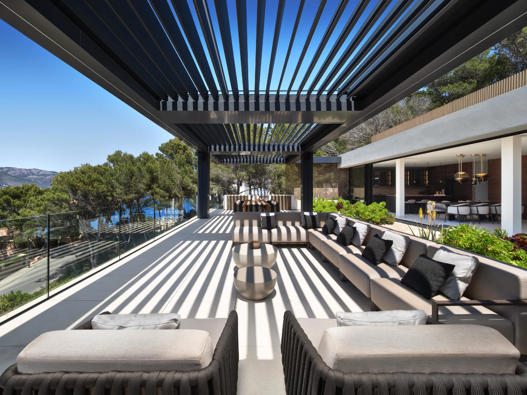 Samtech Tente premium pergola uygulaması